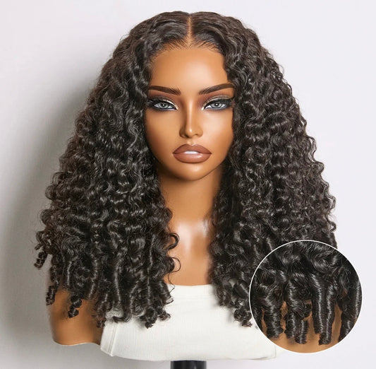 Burmese Curl Lace Frontal Wig